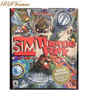 Vintage SIM Theme Park Game - Gold Edition for PC